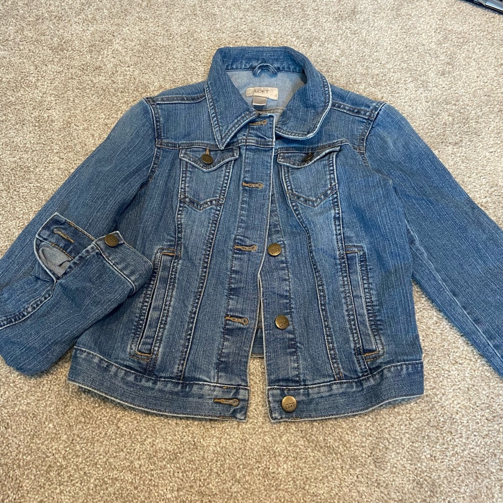Loft jean jacket